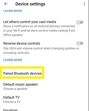 dispositius Bluetooth vinculats