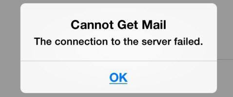 ne može-dobiti-mail-server-failed