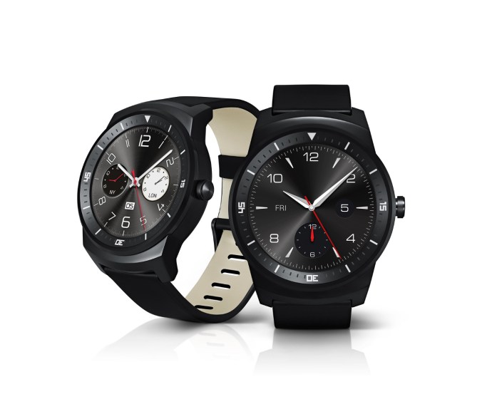 LG G Watch R anmeldelse - forskellige urskiver