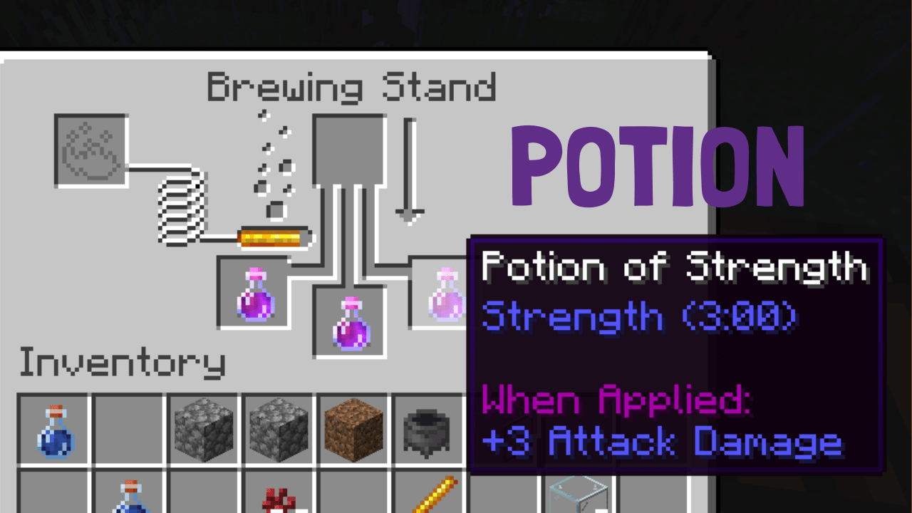 Sådan laver du potions i Minecraft