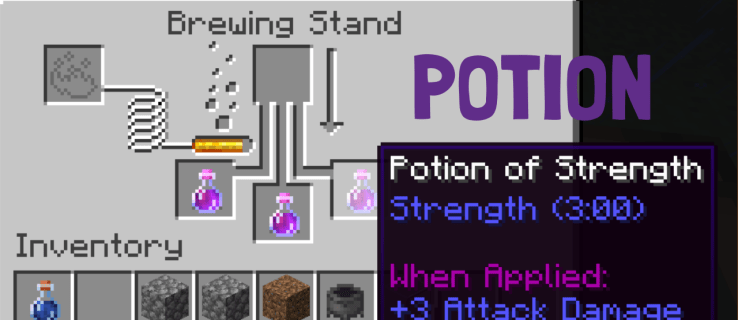 Sådan laver du potions i Minecraft