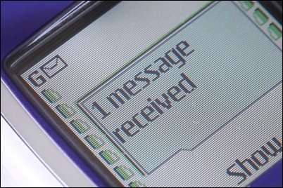missatge de text