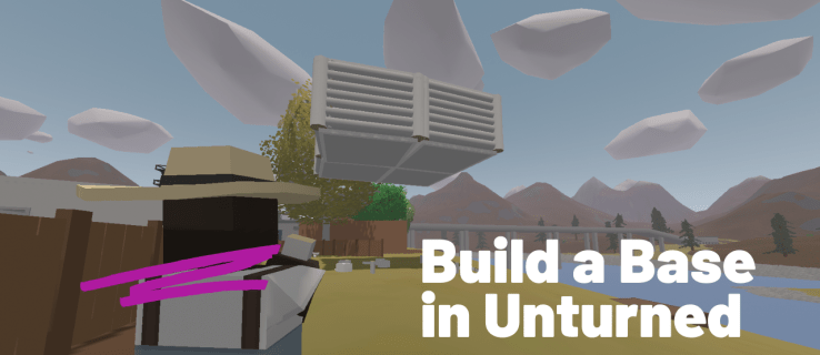 Cómo construir una base en Unturned