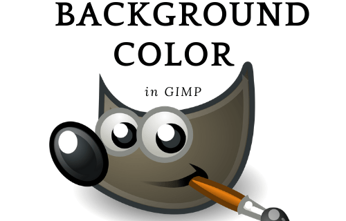 Sådan ændres baggrundsfarven i GIMP
