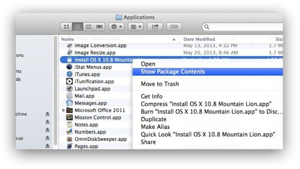 Skapa OS X Installer