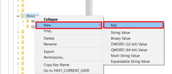 Klucz rejestru systemu Windows