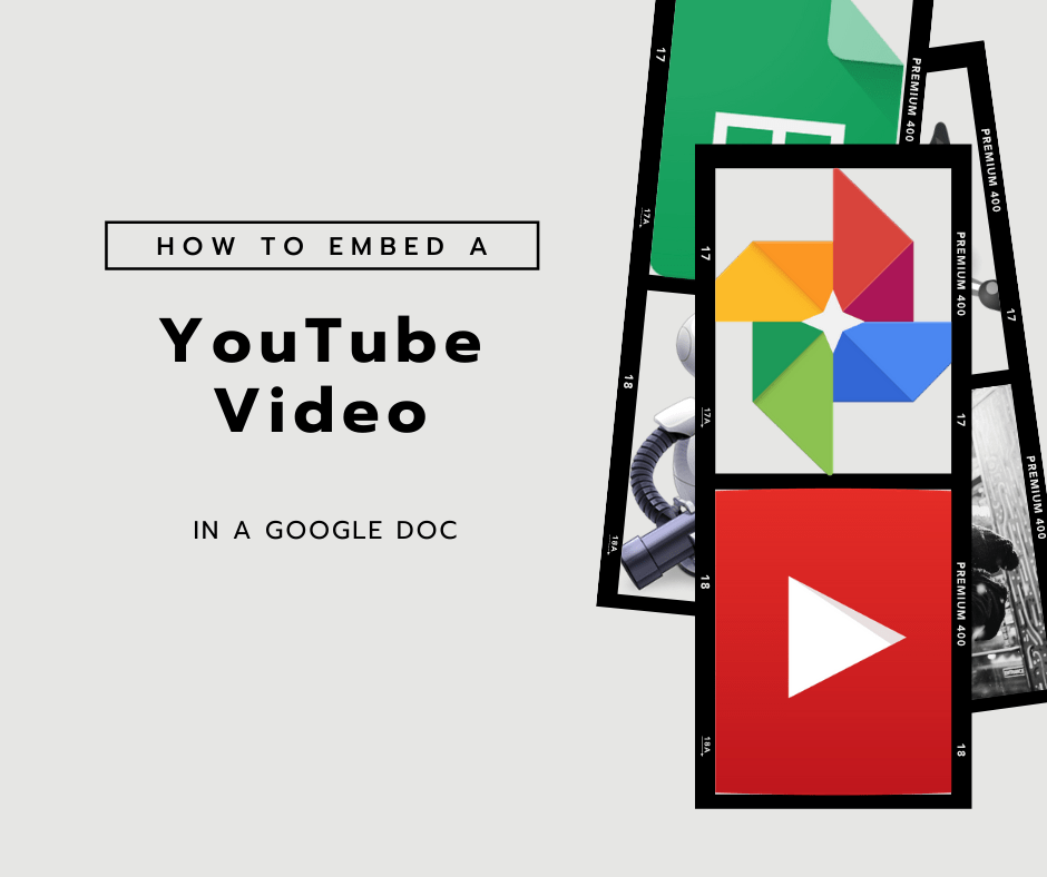 Cómo insertar un video de YouTube en un documento de Google