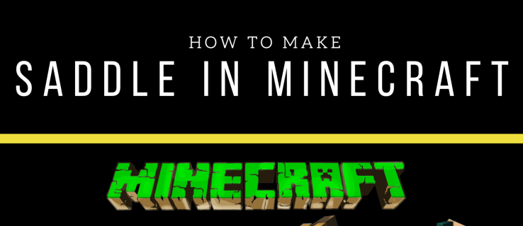 Sådan laver du en sadel i Minecraft