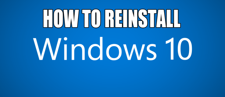 Com tornar a instal·lar Windows 10