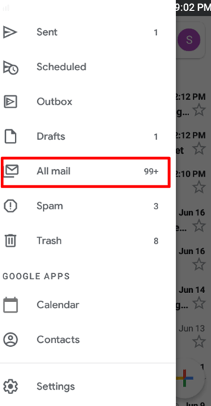 Movilizar todo el correo