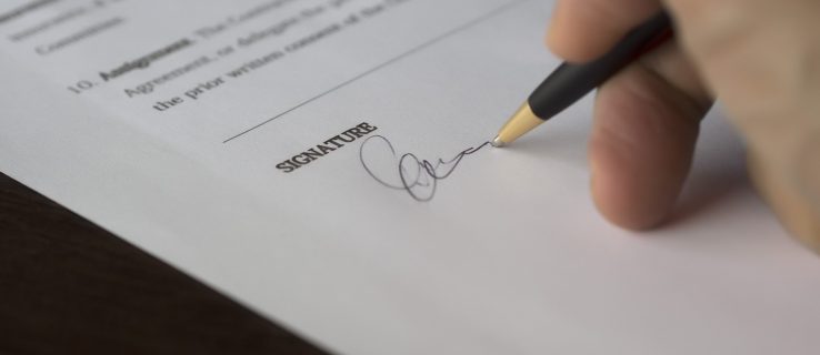 Πώς να εισαγάγετε μια υπογραφή στο Microsoft Word