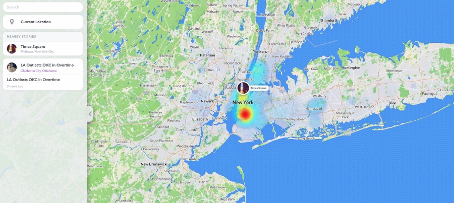 ¿Con qué frecuencia se actualiza el mapa de Snapchat?